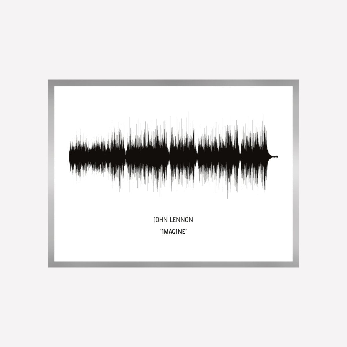 Song Wave Imagine Art Print - DesignPlace