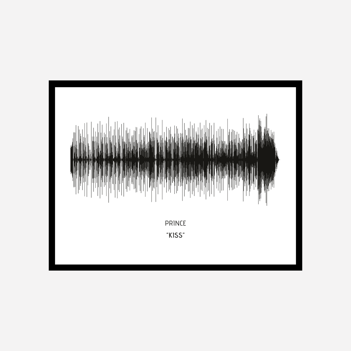 Song Wave Kiss Art Print - DesignPlace