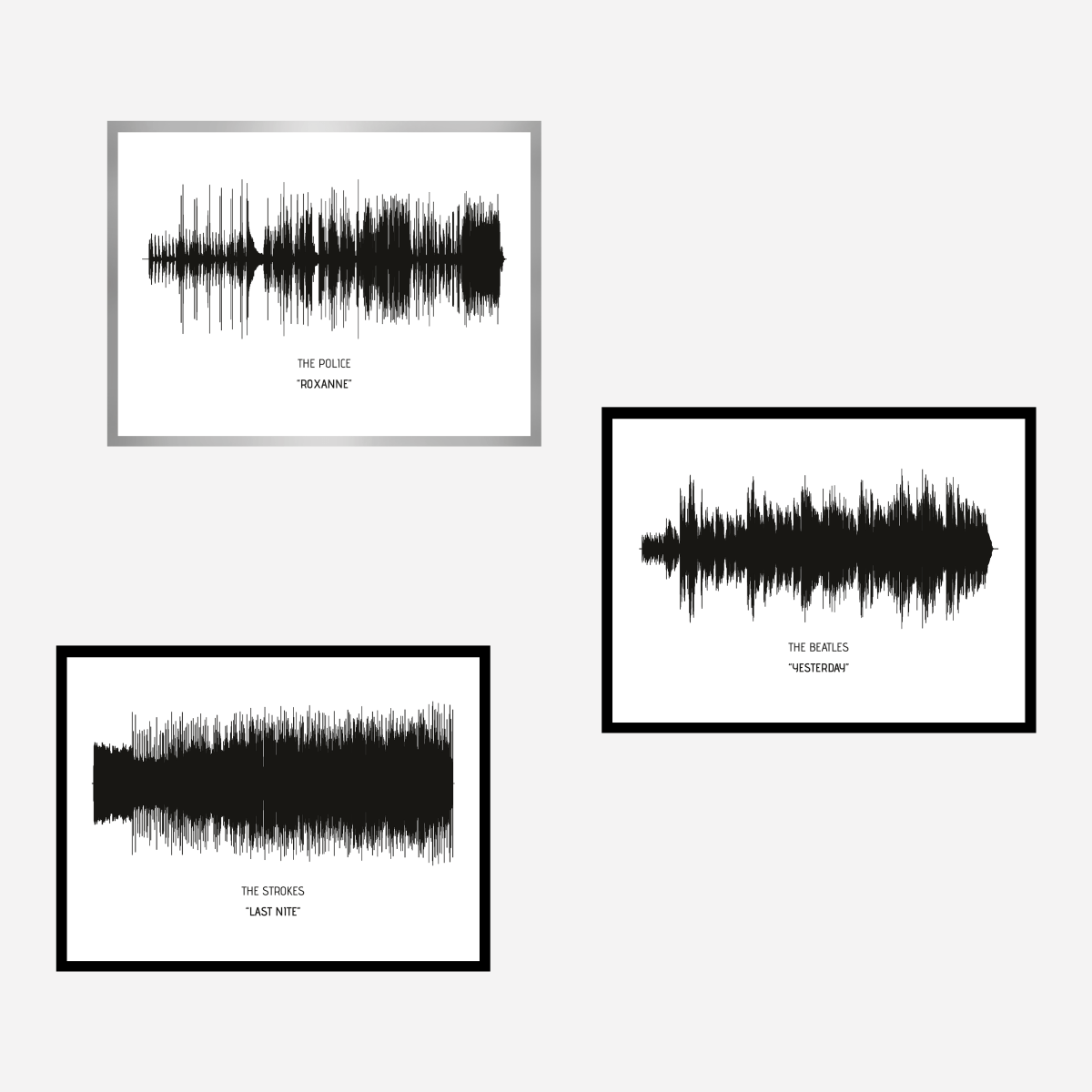 Song Wave Last Nite Art Print - DesignPlace