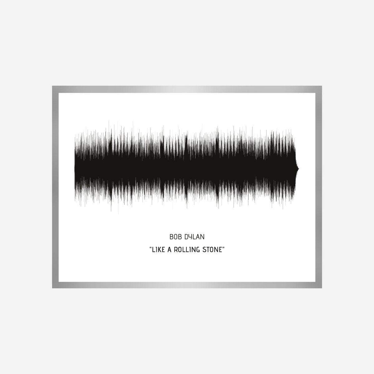 Song Wave Like a rolling stone Art Print - DesignPlace