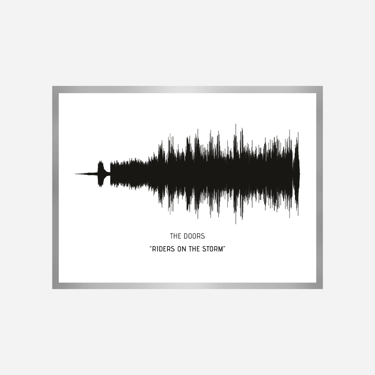 Song Wave Riders On The Storm Art Print - DesignPlace