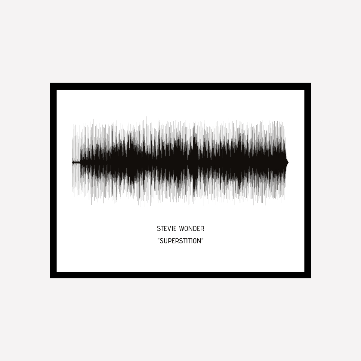 Song Wave Superstition Art Print - DesignPlace