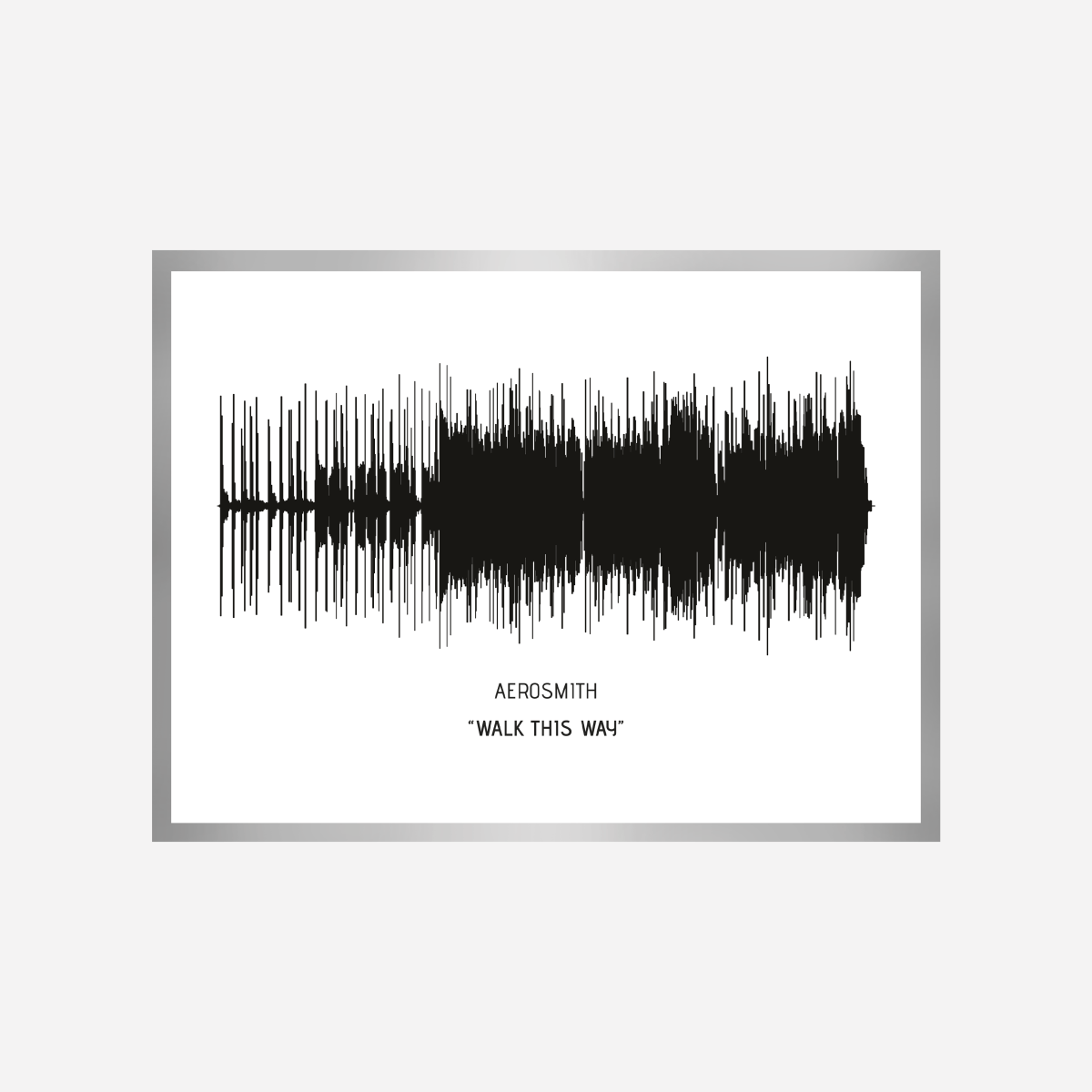 Song Wave Walk This Way Art Print - DesignPlace