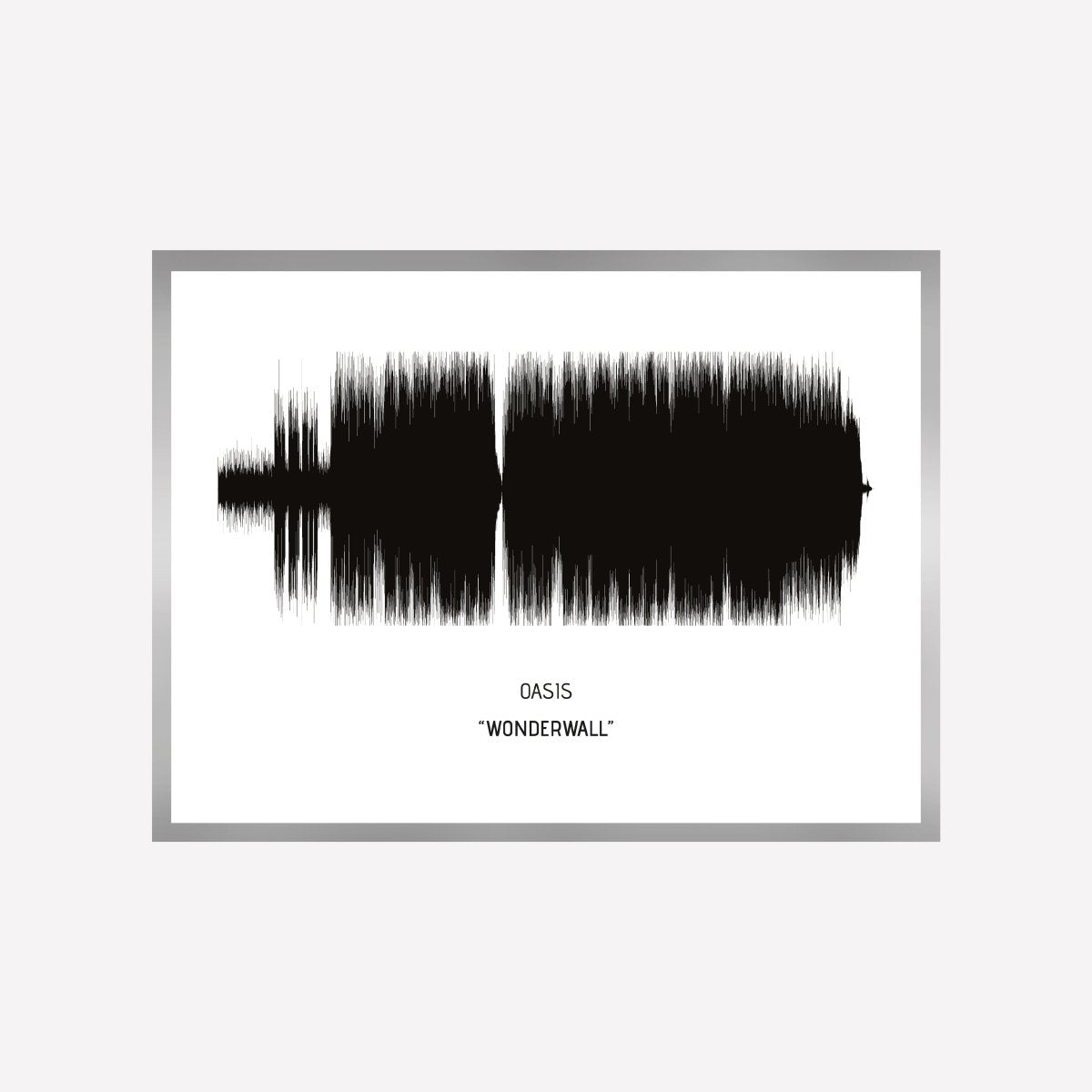 Song Wave Wonderwall Art Print - DesignPlace