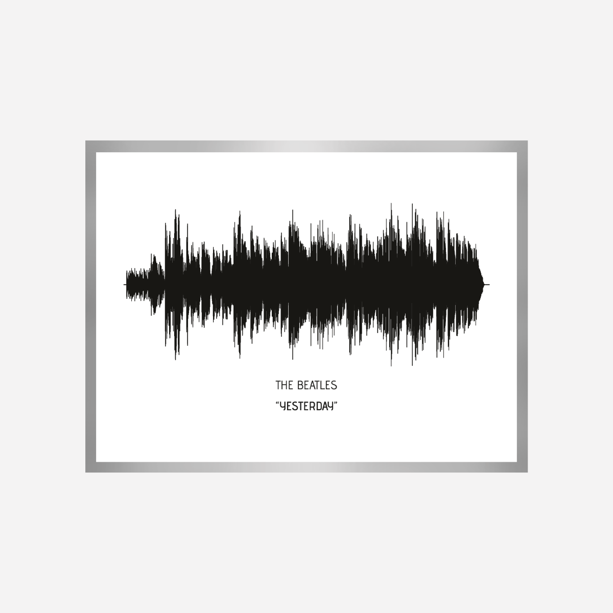 Song Wave Yesterday Art Print - DesignPlace