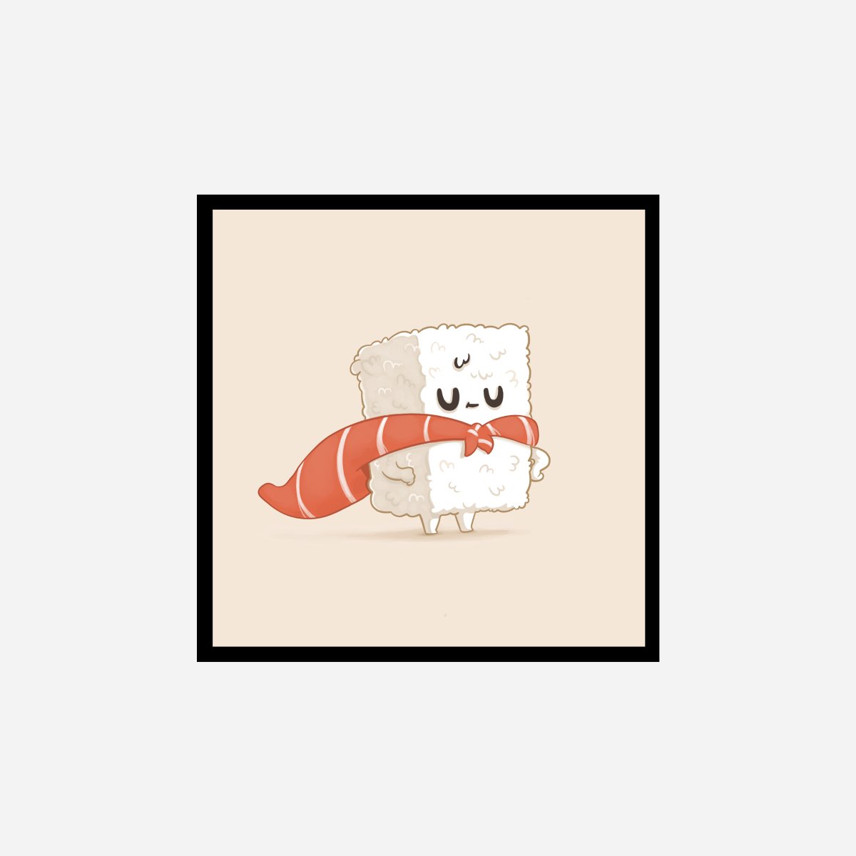 Sushi Hero Art Print - DesignPlace