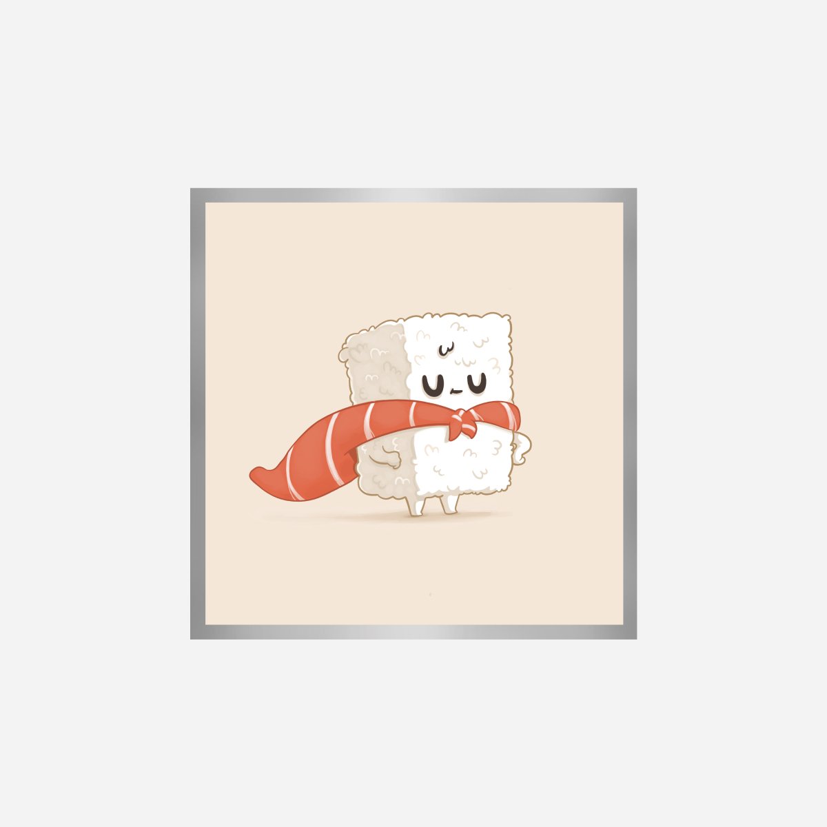 Sushi Hero Art Print - DesignPlace