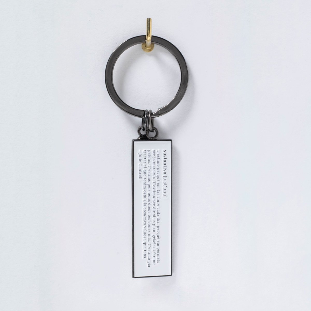 T'estimo Keychain - DesignPlace