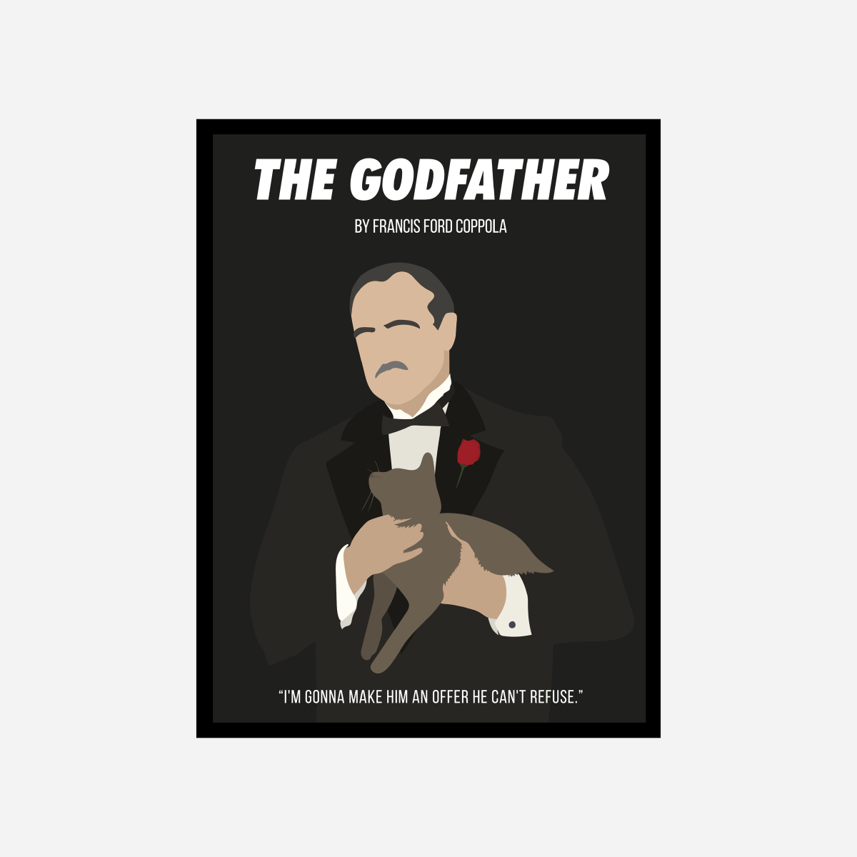 The Godfather Art Print - DesignPlace