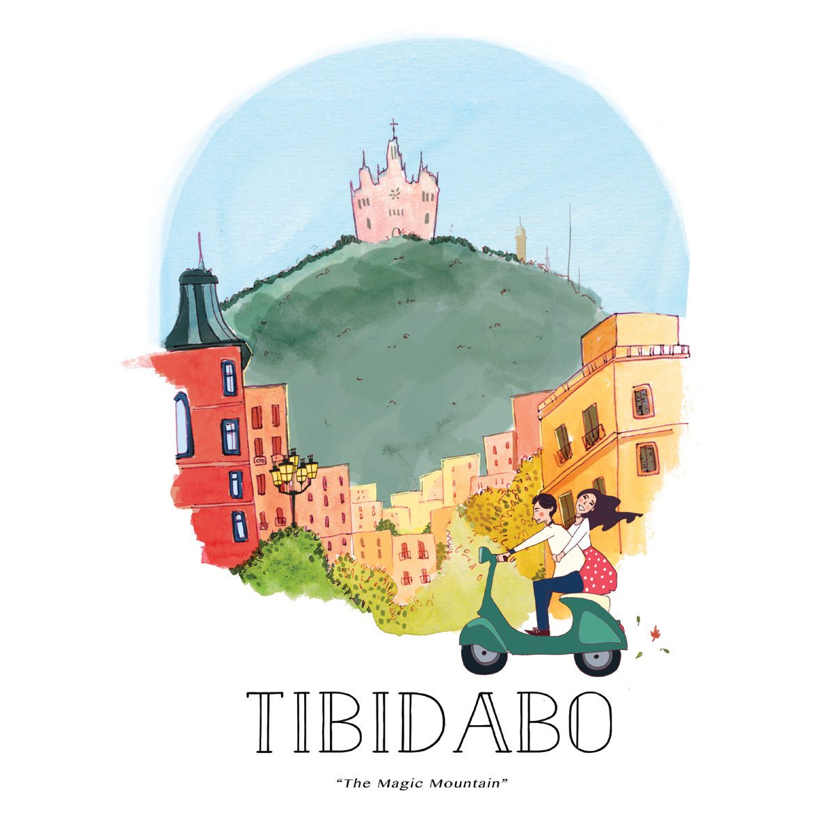 Tibidabo Art Print - DesignPlace