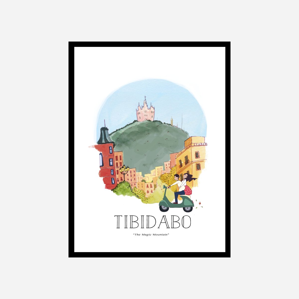 Tibidabo Art Print - DesignPlace