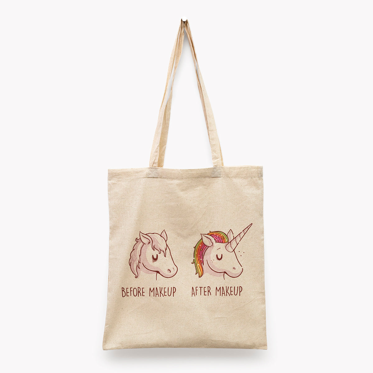 Before After Makeup Tote Bag