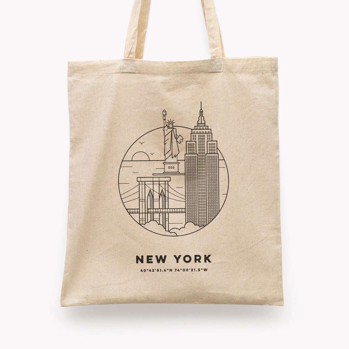 New York Cityscape Tote Bag