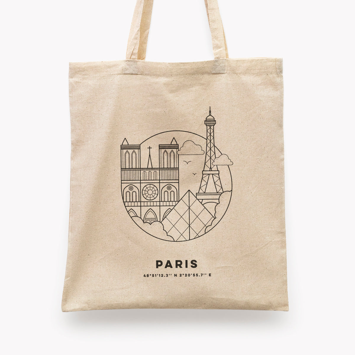 Paris Cityscape Tote Bag