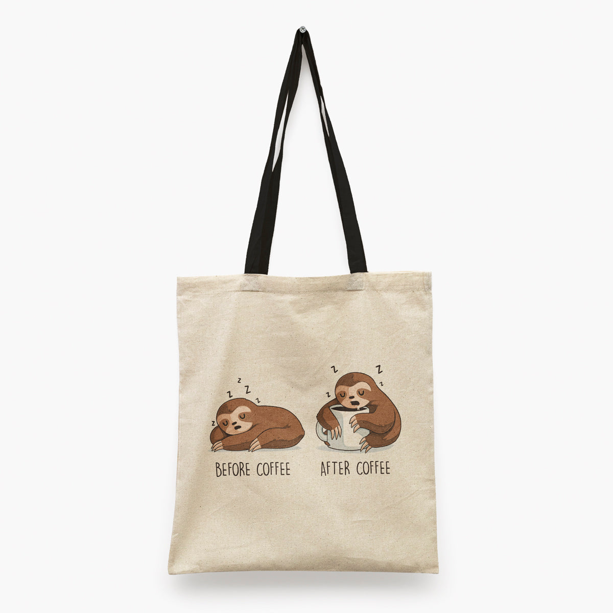 After coffee Perezoso Tote Bag