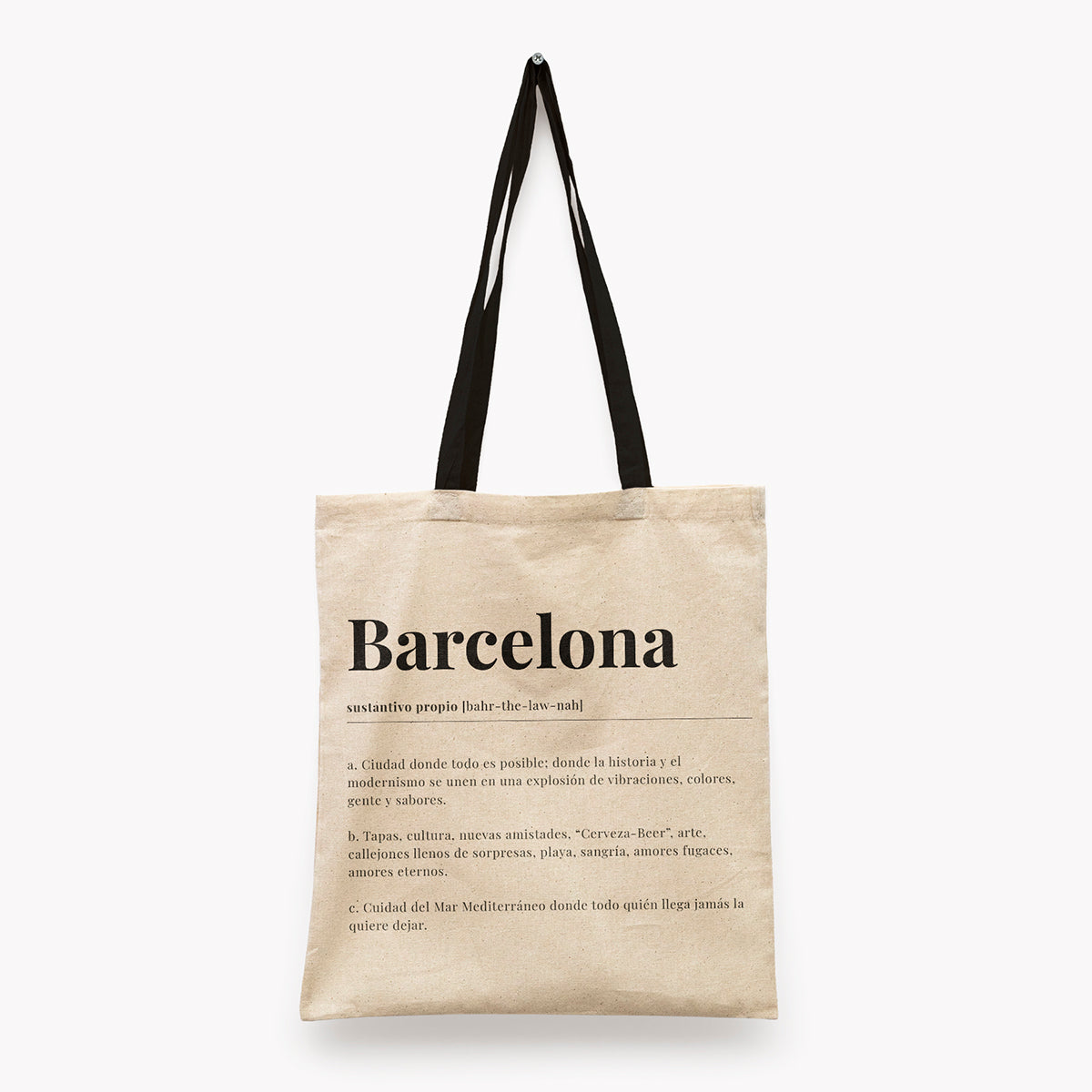 Barcelona Castellano Tote bag