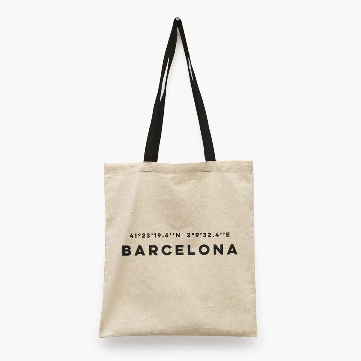 Barcelona Coordenadas Tote Bag