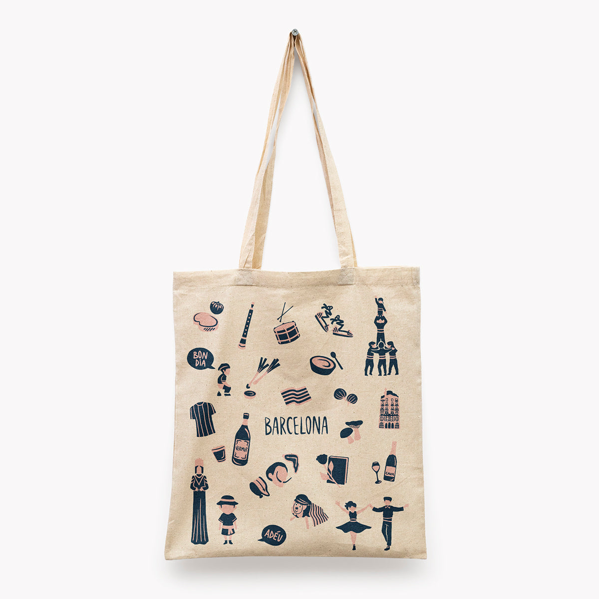 Barcelona Monumentos Tote Bag