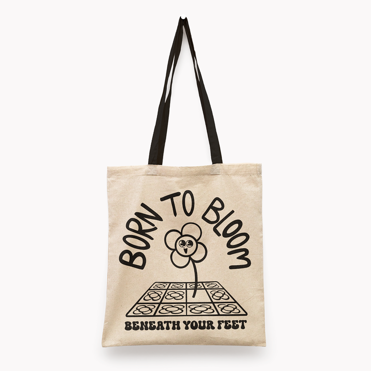 Born to Bloom Tote Bag