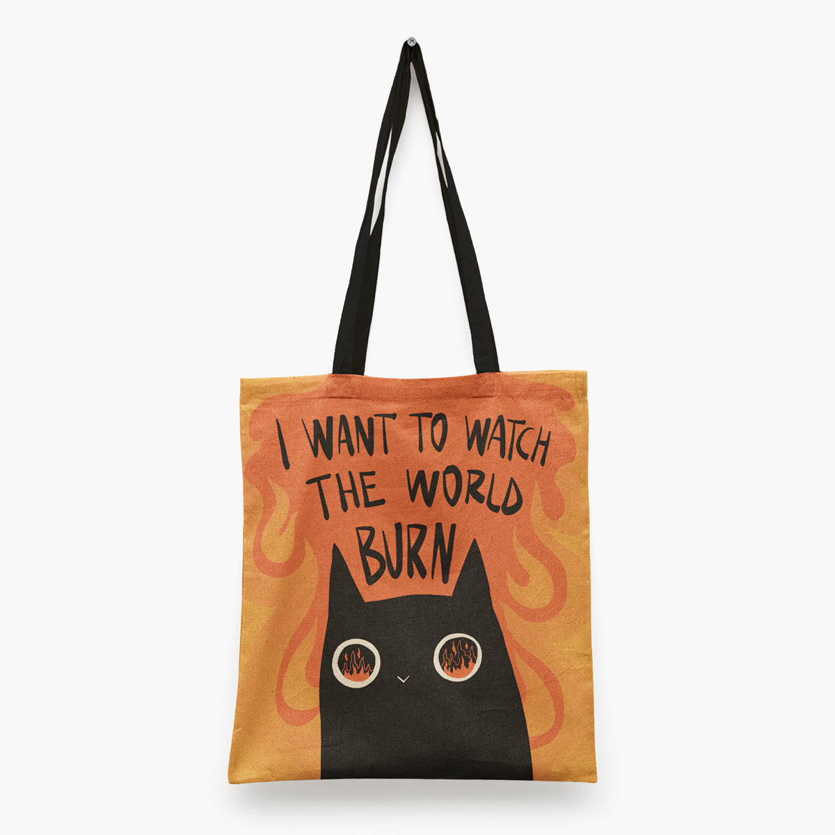 Watch the world burn Tote Bag