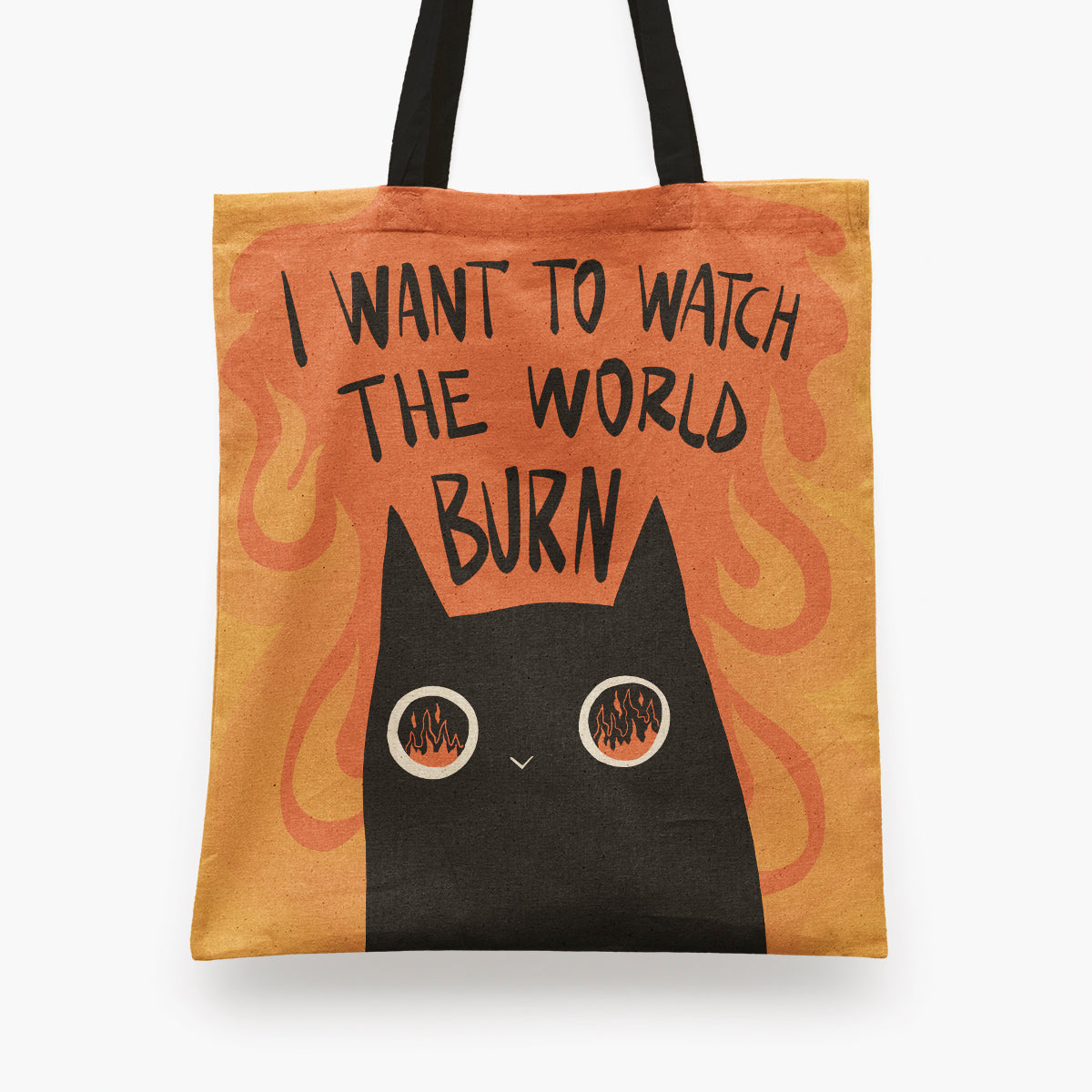 Watch the world burn Tote Bag