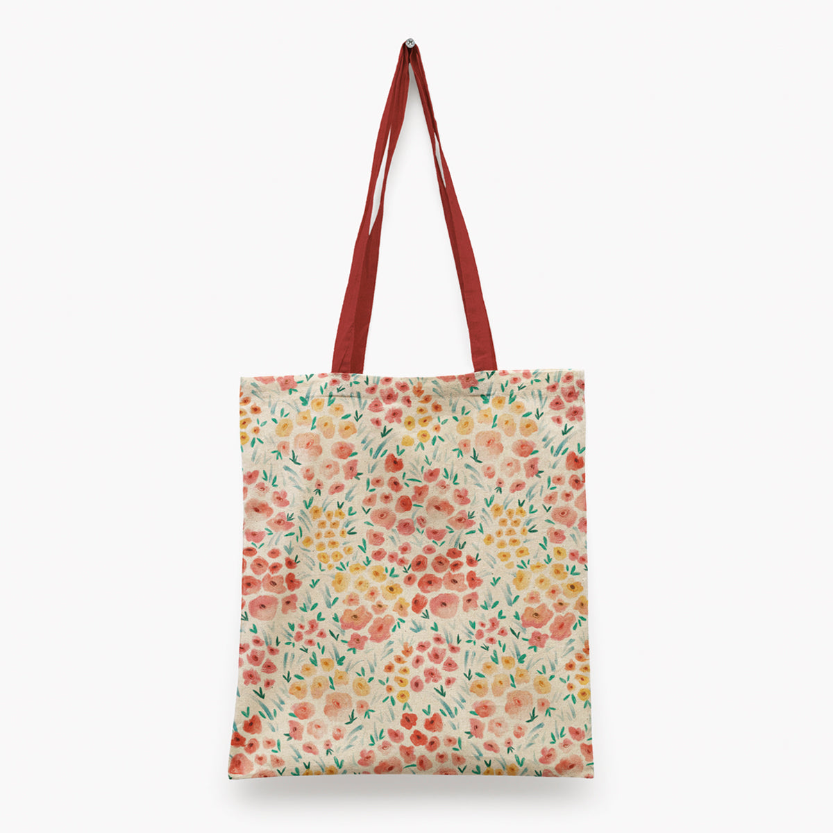 Cotton Flowers Tote Bag