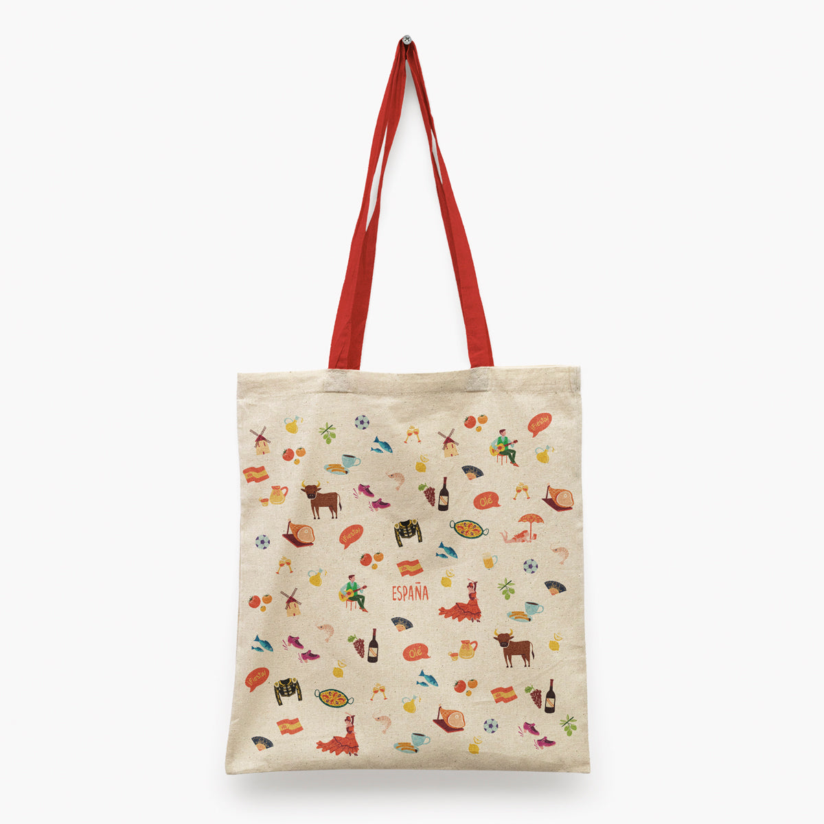 España Pattern Tote Bag