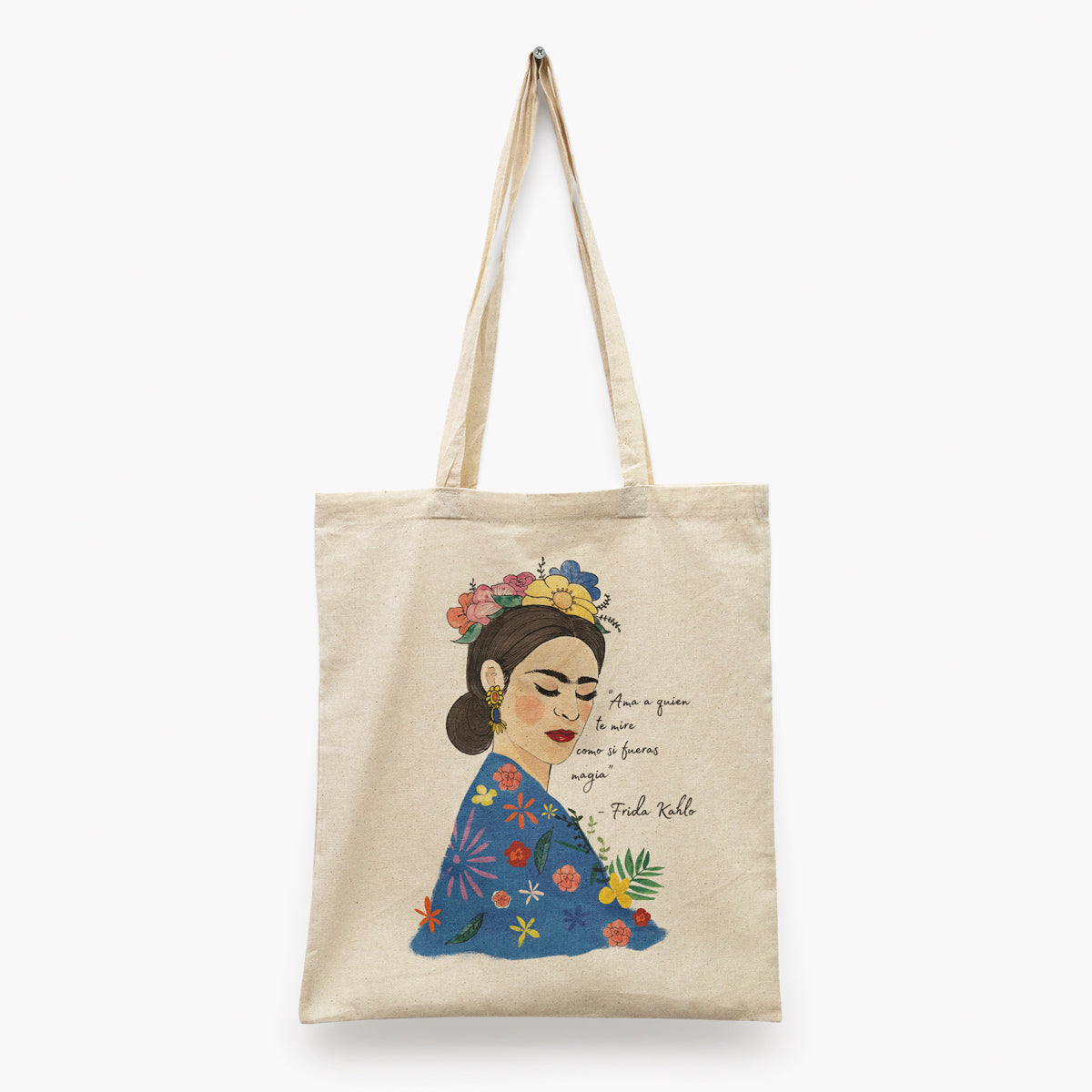 Frida Acuarela Tote Bag