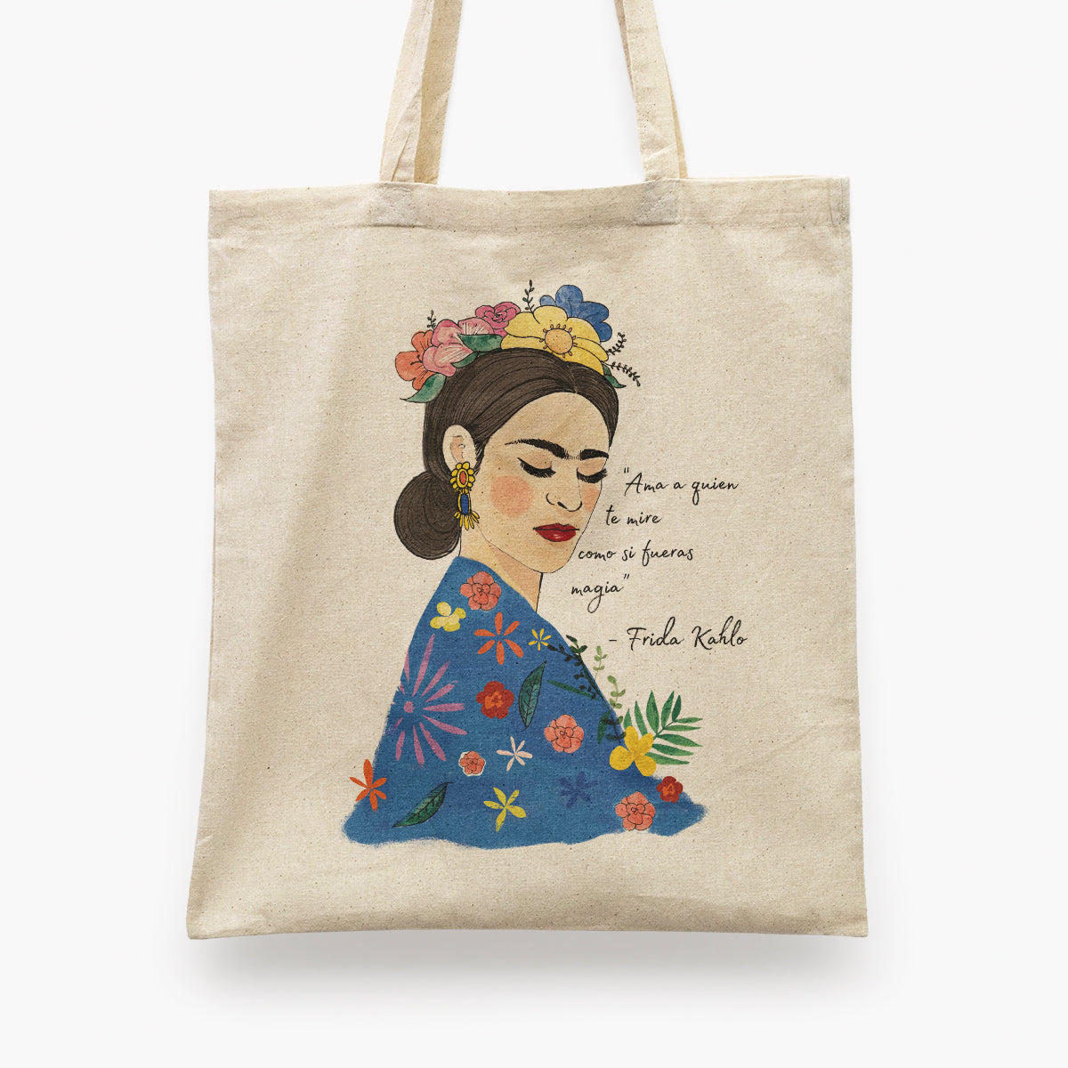 Frida Acuarela Tote Bag