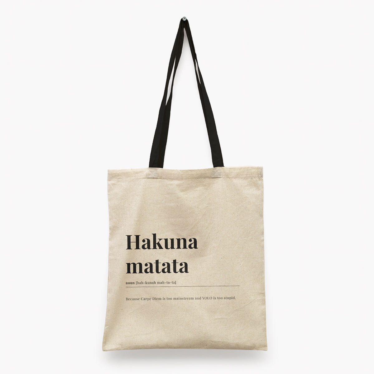 Hakuna Matata English Tote bag