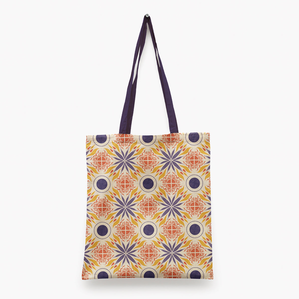 Purple Tiles Tote bag