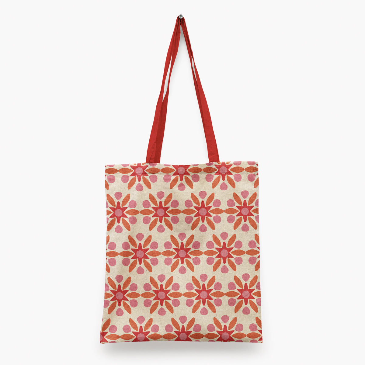 Red Firework Tote bag