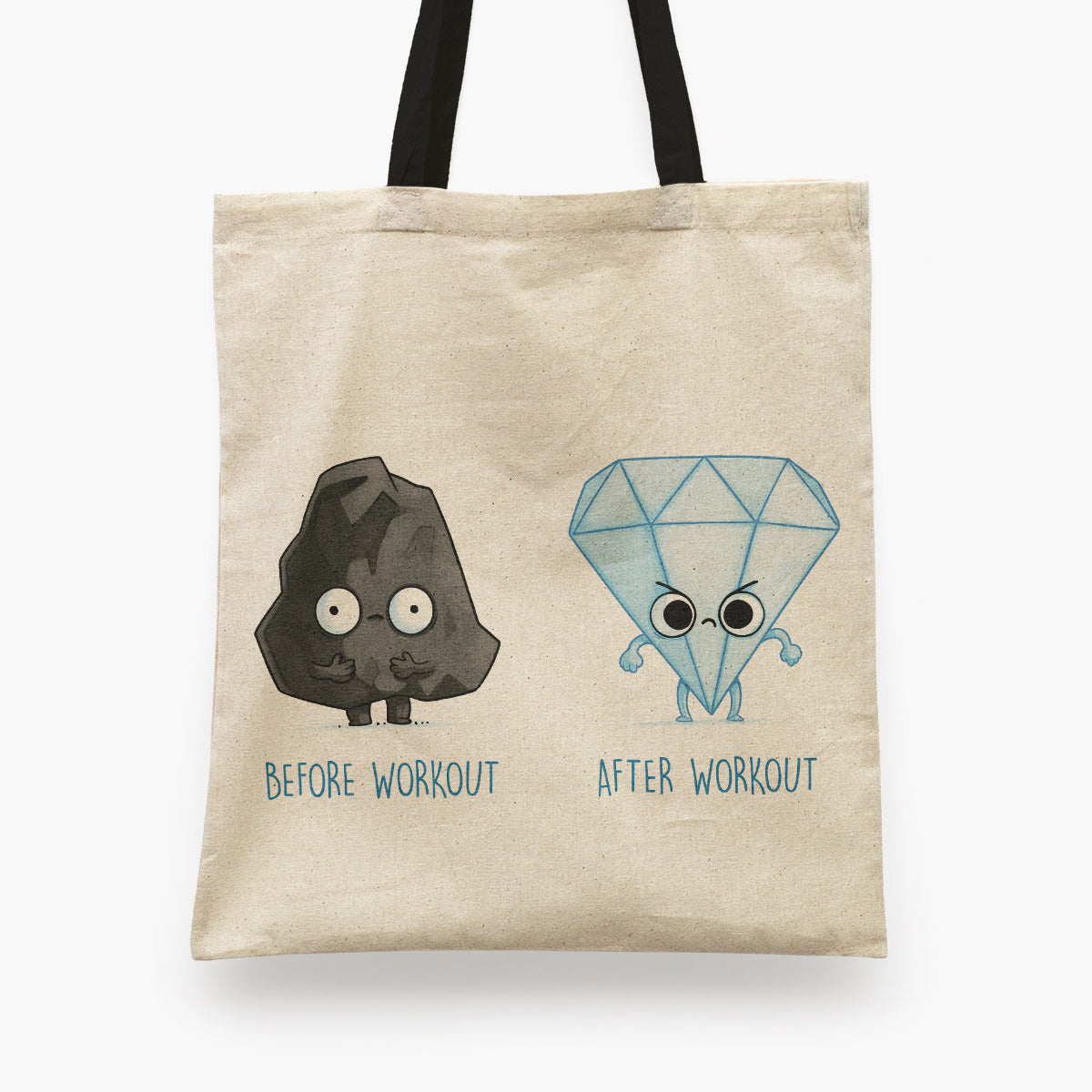 Before After Workout Tote Bag