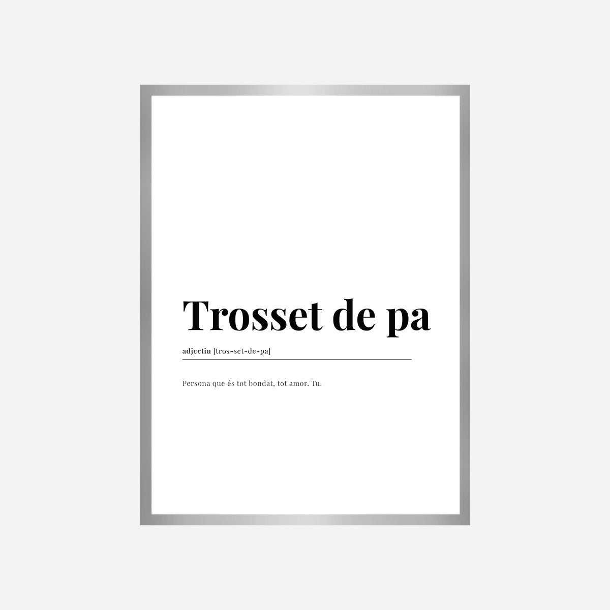 Trosset de Pa Dictionary Art Print - DesignPlace