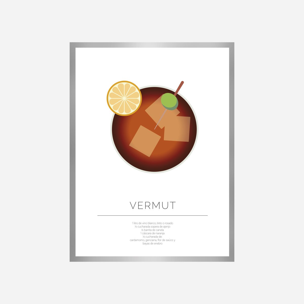 Vermut Line Art Print - DesignPlace