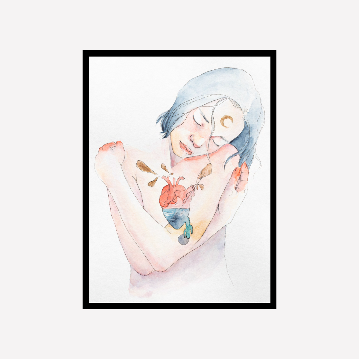 Yo Art Print