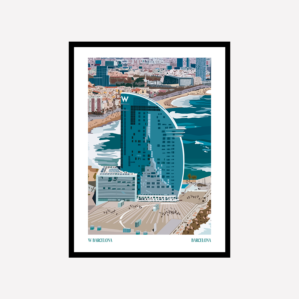 Vector W Barcelona