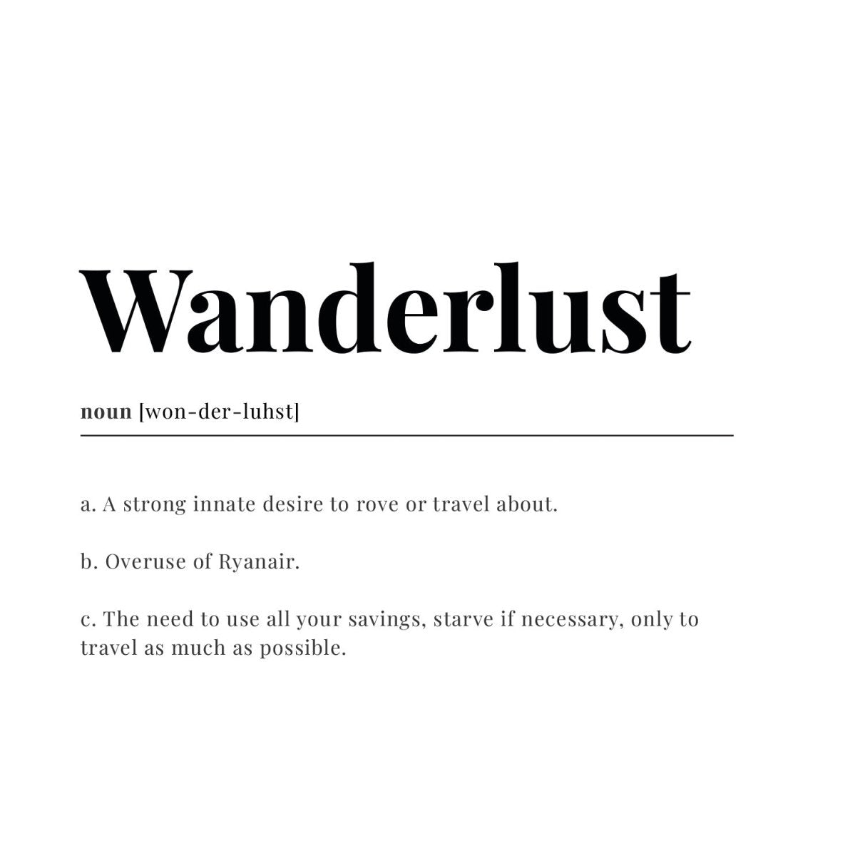 Wanderlust Tote bag - DesignPlace