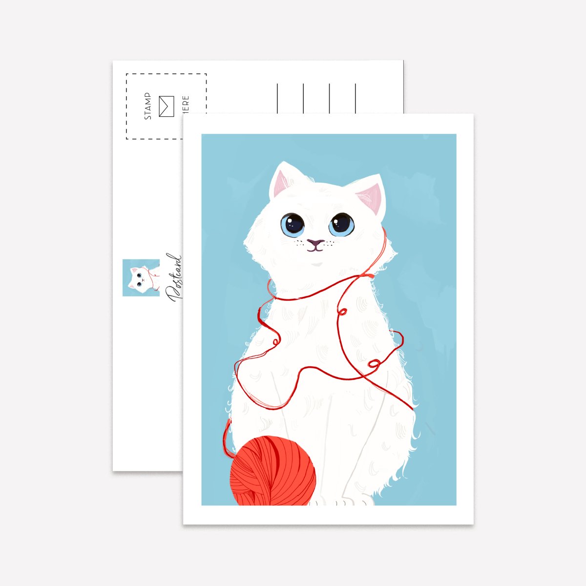 We Love Cats Postcard Pack - DesignPlace