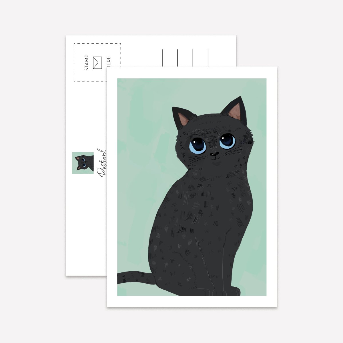 We Love Cats Postcard Pack - DesignPlace