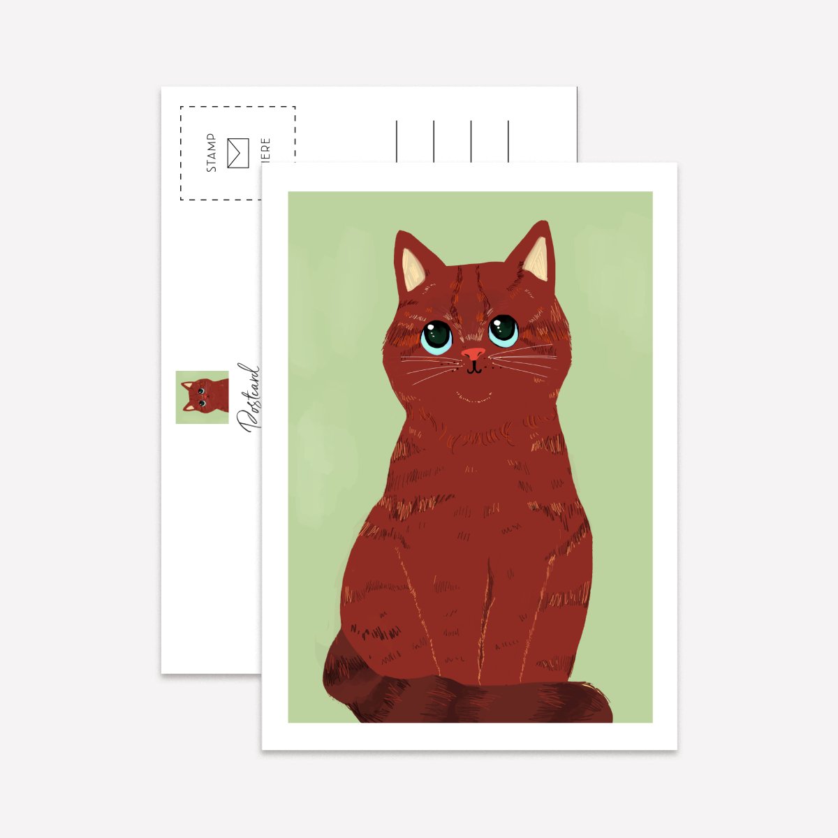 We Love Cats Postcard Pack - DesignPlace