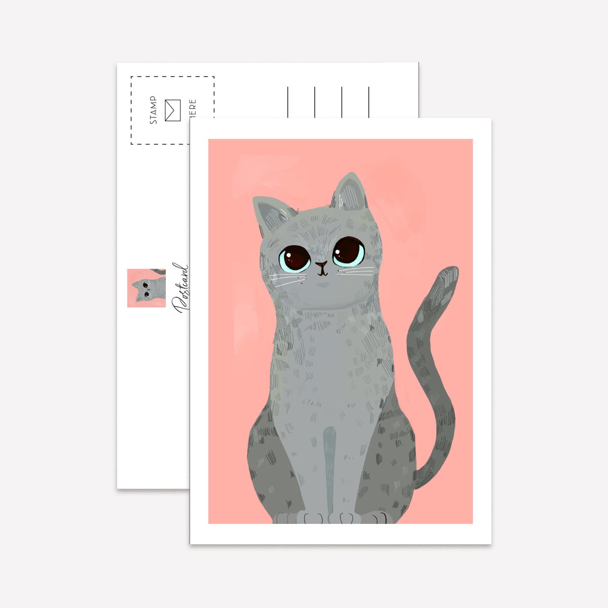 We Love Cats Postcard Pack - DesignPlace