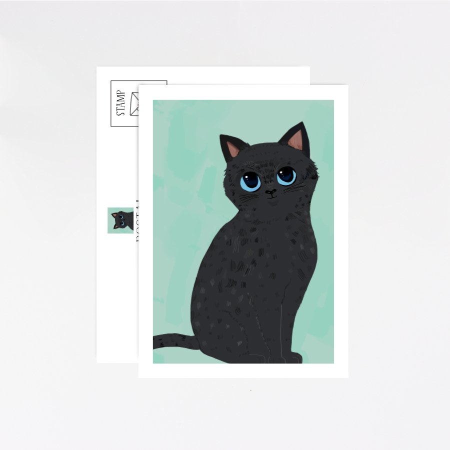 We Love Cats Postcard Pack - DesignPlace