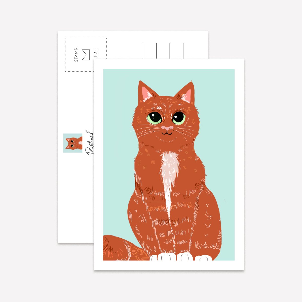 We Love Cats Postcard Pack - DesignPlace