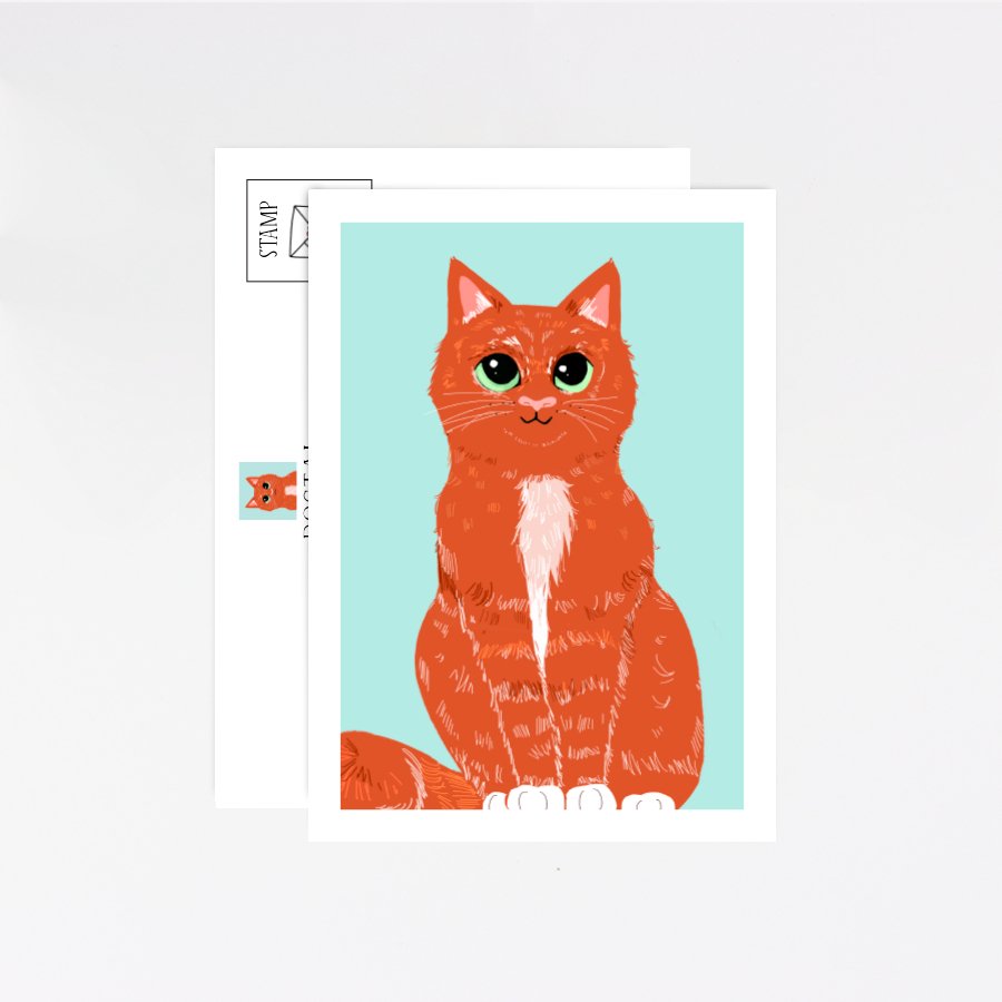 We Love Cats Postcard Pack - DesignPlace