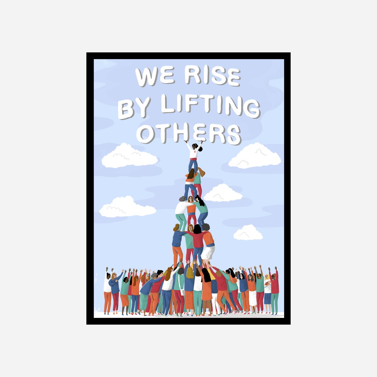 We Rise Art Print - DesignPlace