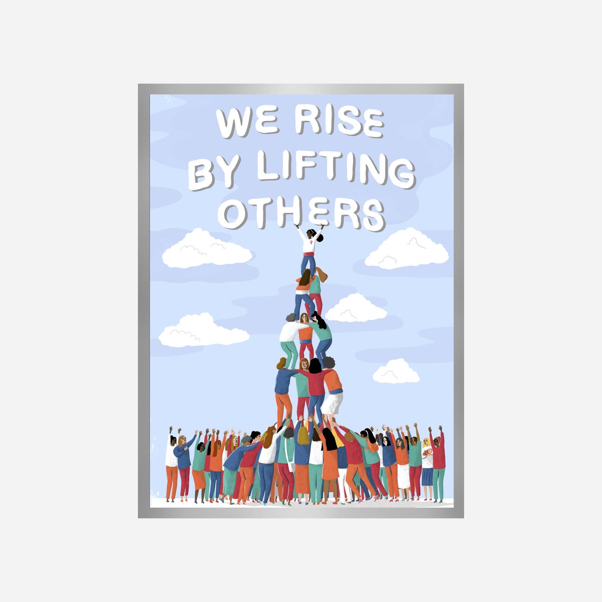 We Rise Art Print - DesignPlace