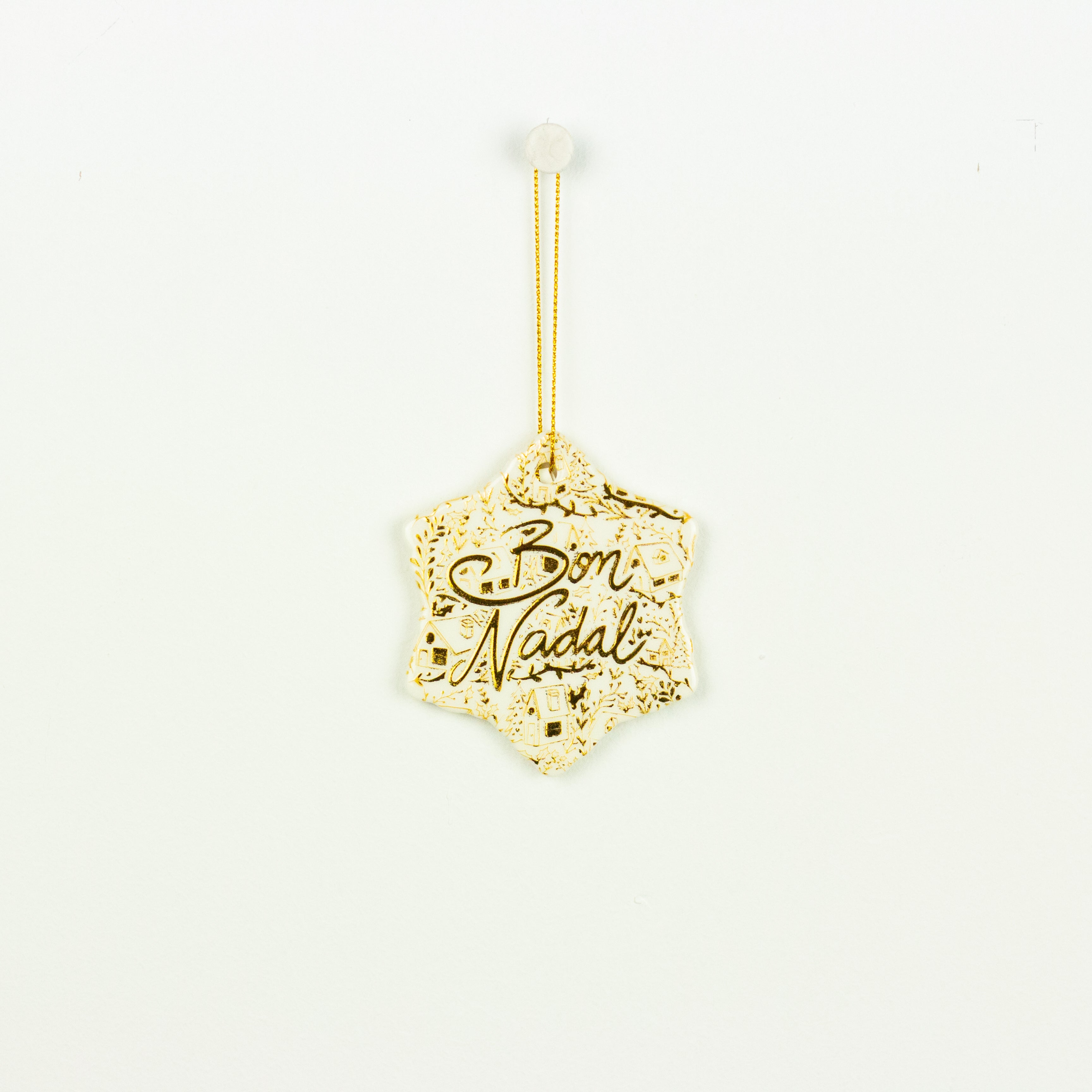 White Star Bon Nadal Ornament