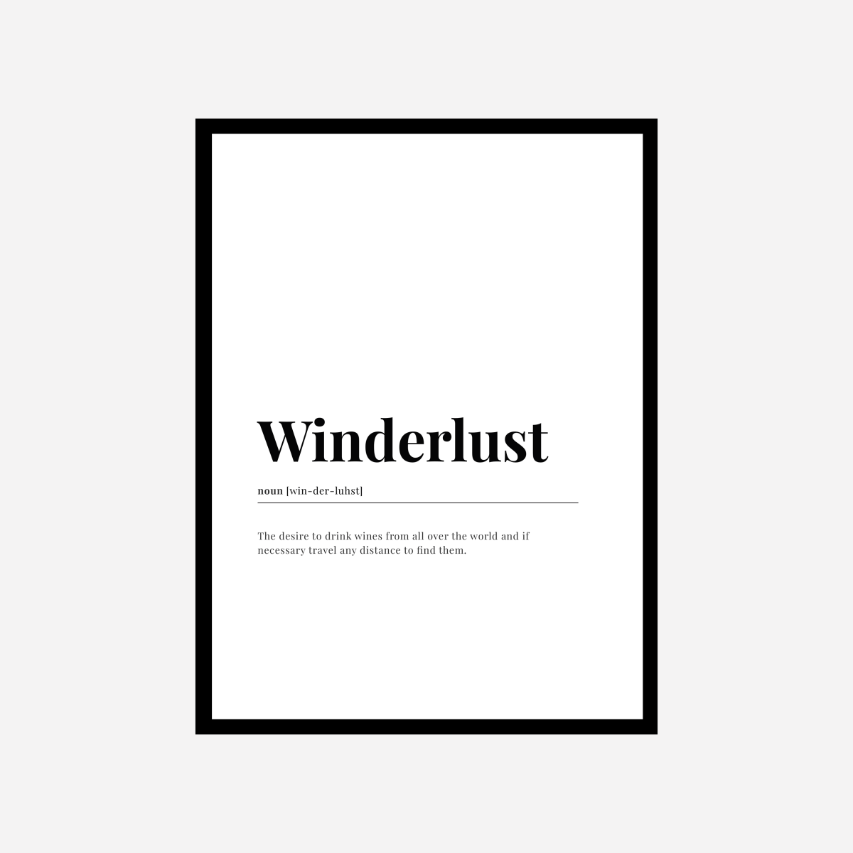 Winderlust Dictionary Art Print - DesignPlace