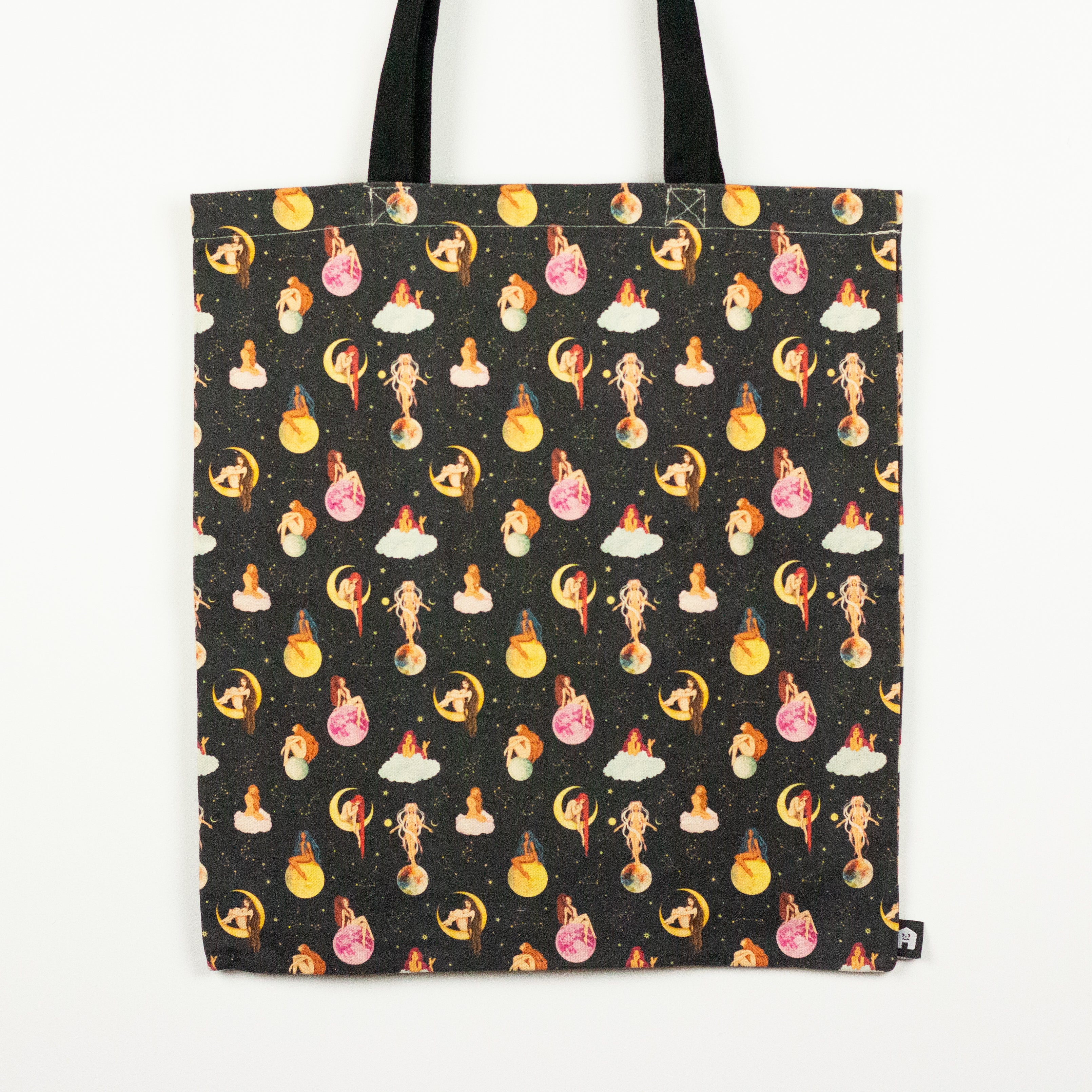 Zodiac Girls Dark Pattern Tote Bag